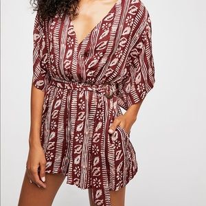 Free people put a ring on it romper